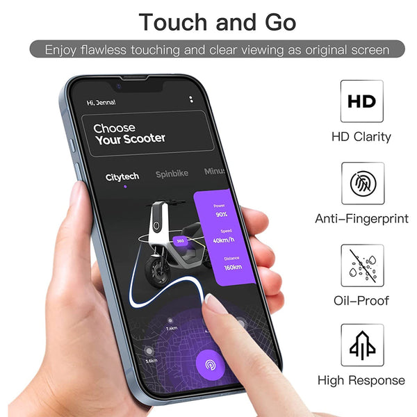 Anti-Reflection Glass Screen Protector for iPhone XR