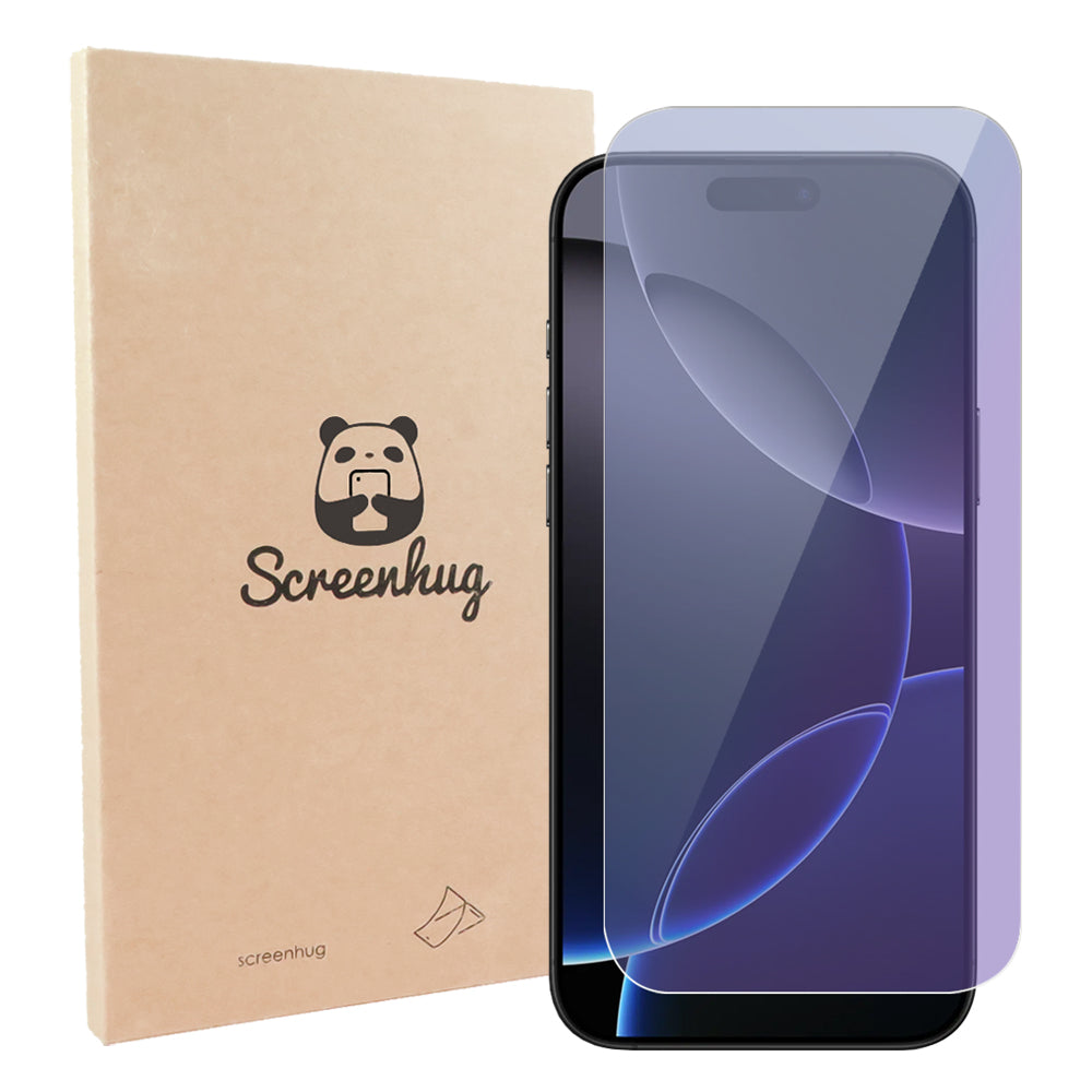 2-Pack Blue Light Blocking Tempered Glass Screen Protector For IPhone 11-16 Series