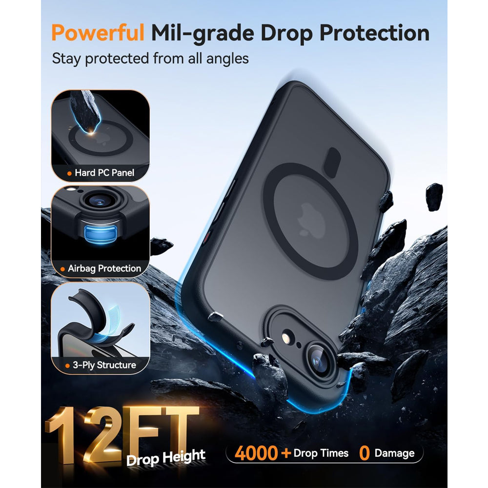 Matte Magsafe Compatible Case for iPhone 16e