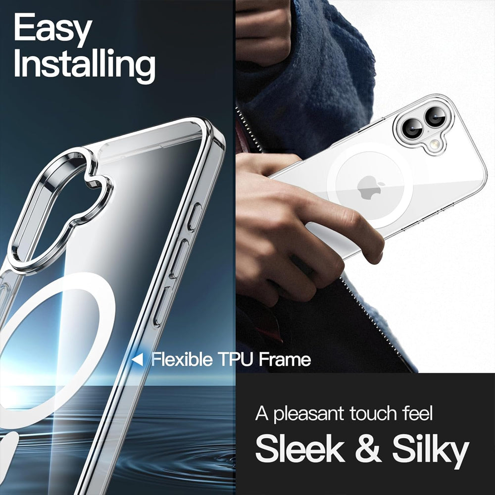 Magsafe Compatible Clear Case for iPhone 17