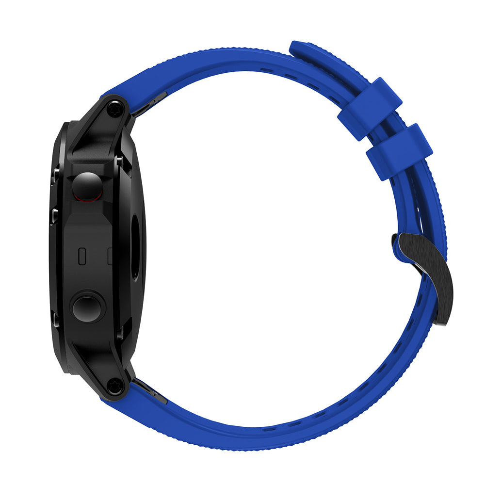 QuickFit 22mm Rubber Strap for Garmin Epix Pro (47mm)