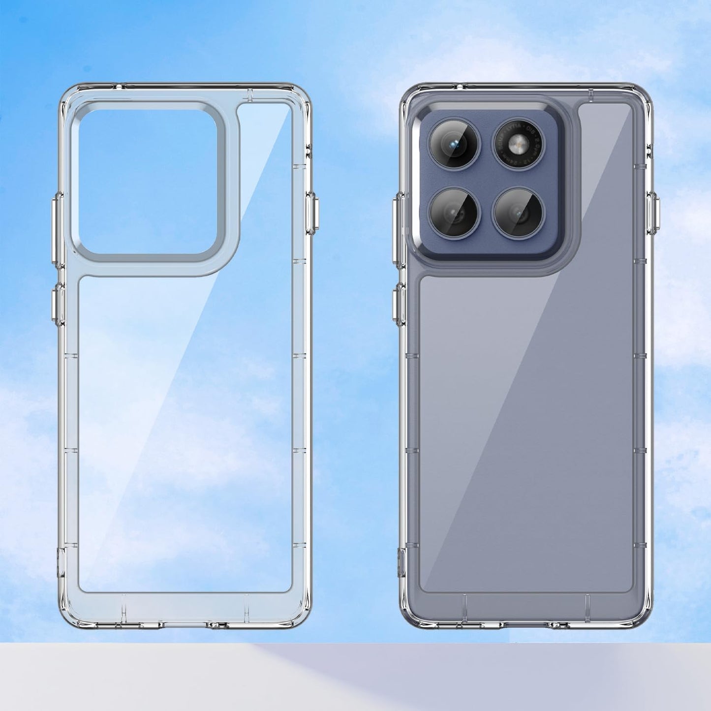 Transparent Clear Case for Motorola Edge 60