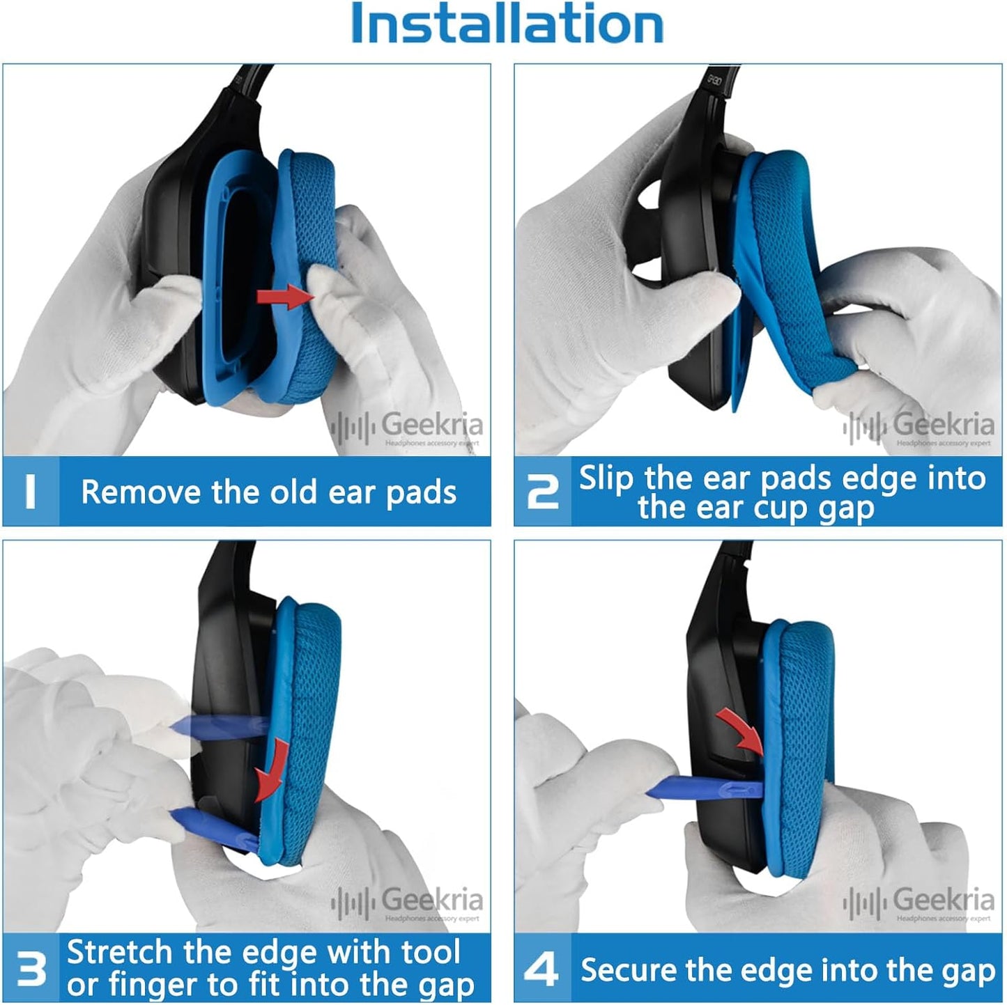 Earphone Pad Replacements for Logitech G430