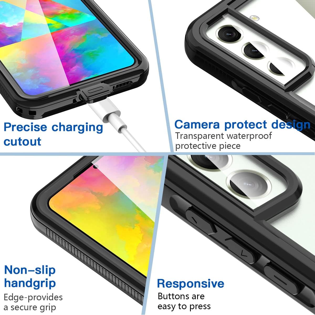 Redpepper Waterproof case for Samsung Galaxy S22 Plus