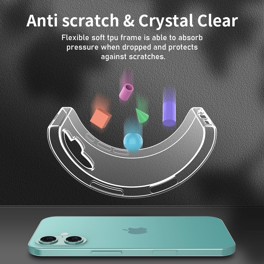 Clear Thin Case for iPhone 17 Pro