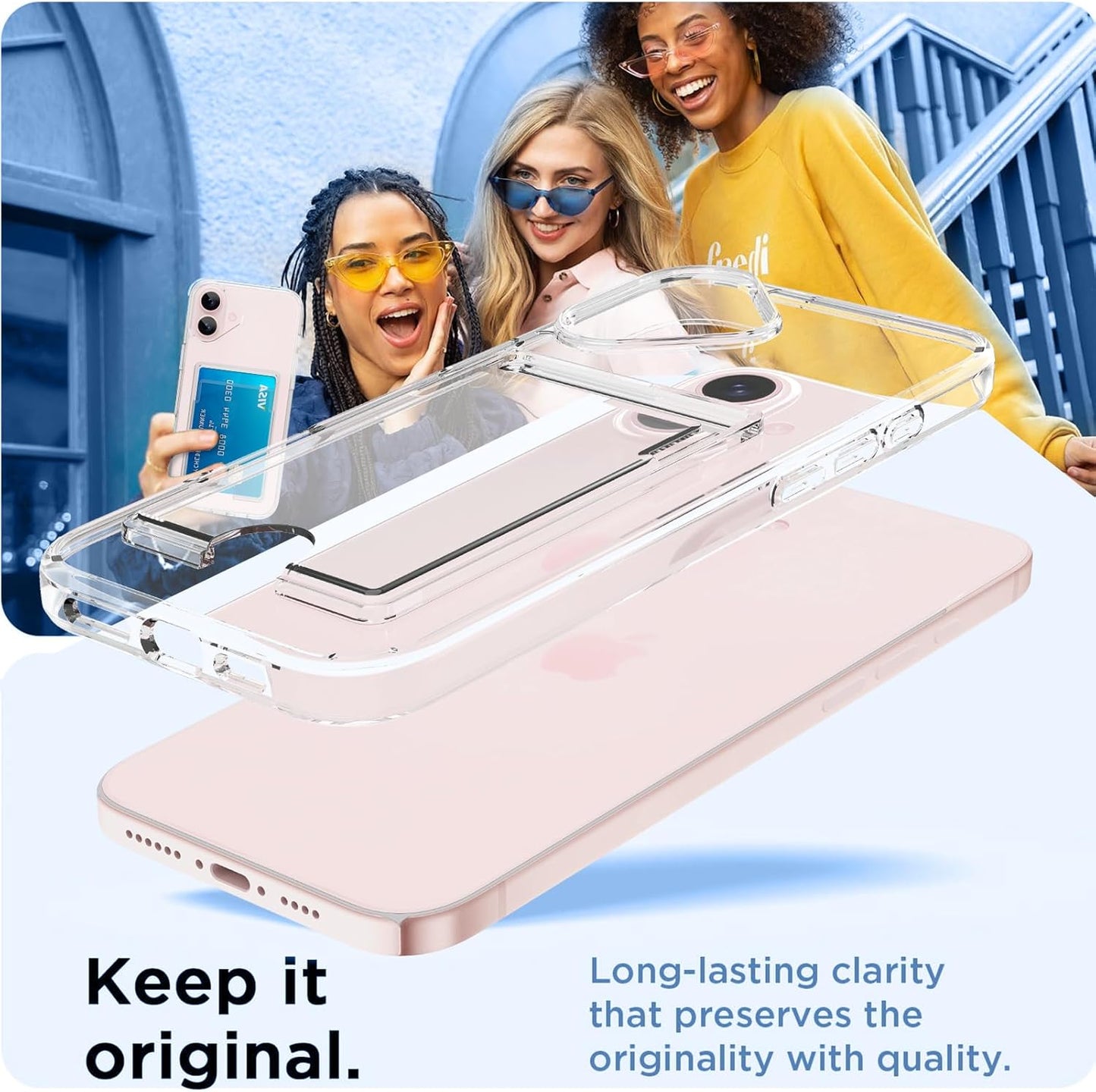 Clear Card Case for iPhone Air