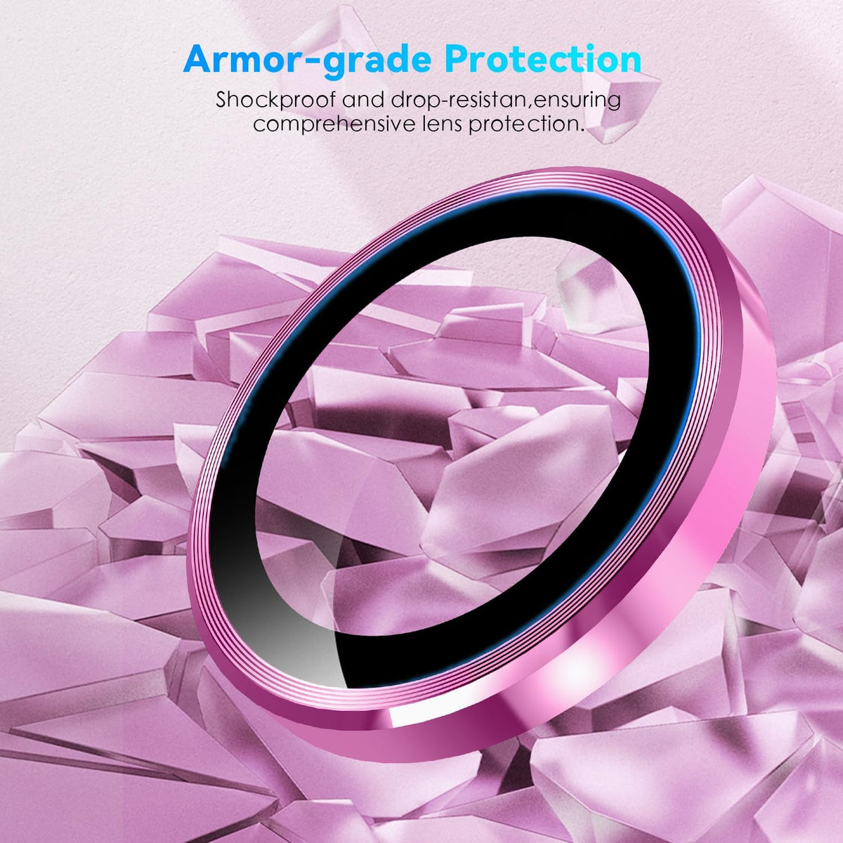 Camera Lens Protector Alloy Frame for iPhone 16 Plus