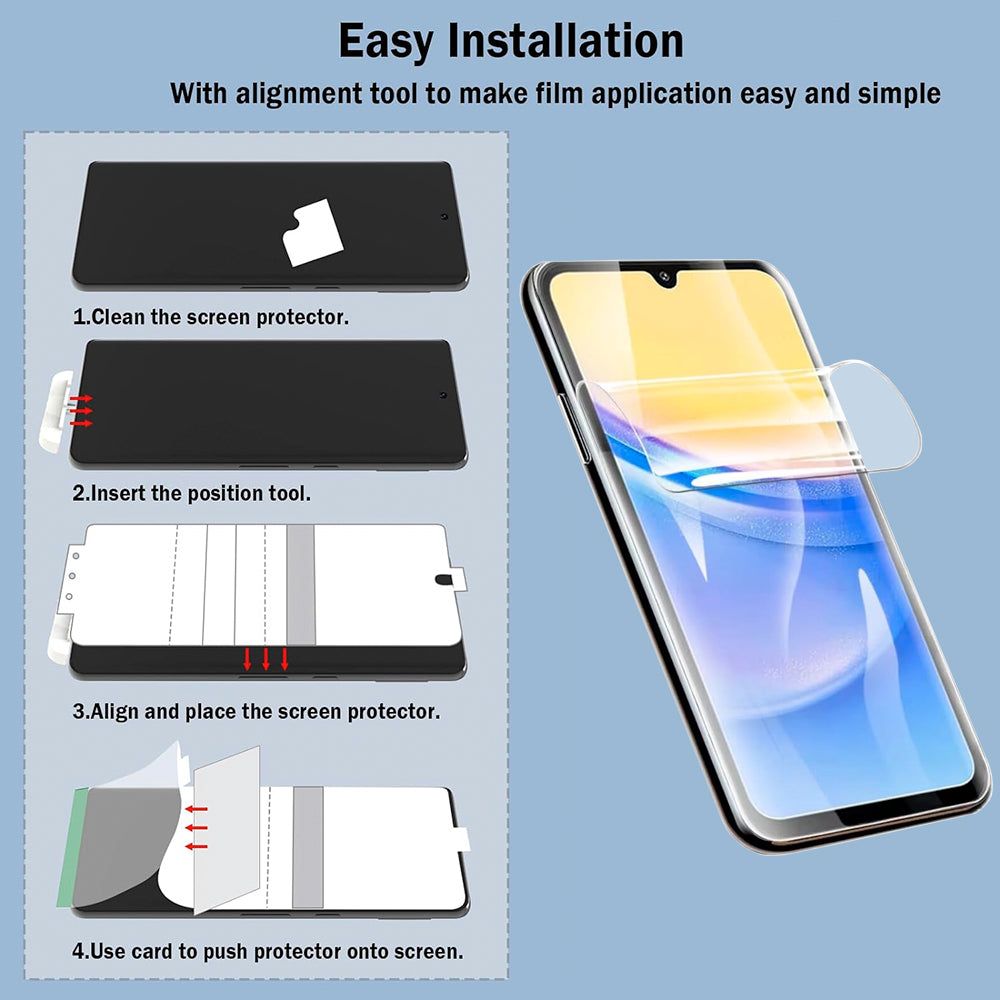 Nano Film Screen Protector for Samsung Galaxy A15 5G (2 pack)