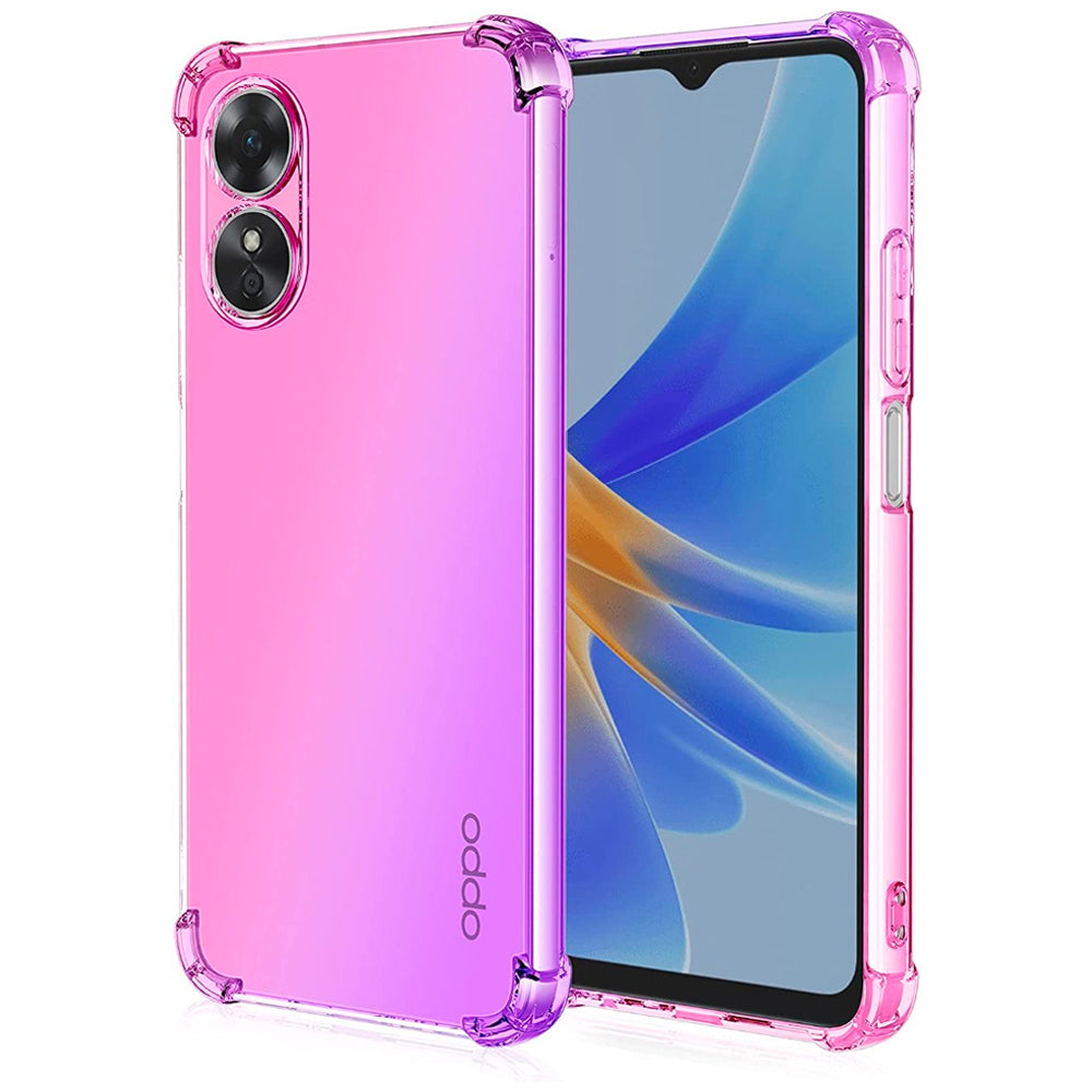 Gradient Gel Case for OPPO A17