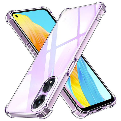 Clear Bumper Case for OPPO A78 4G