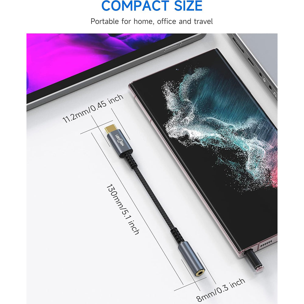 Samsung Compatible Type C to Aux Adapter