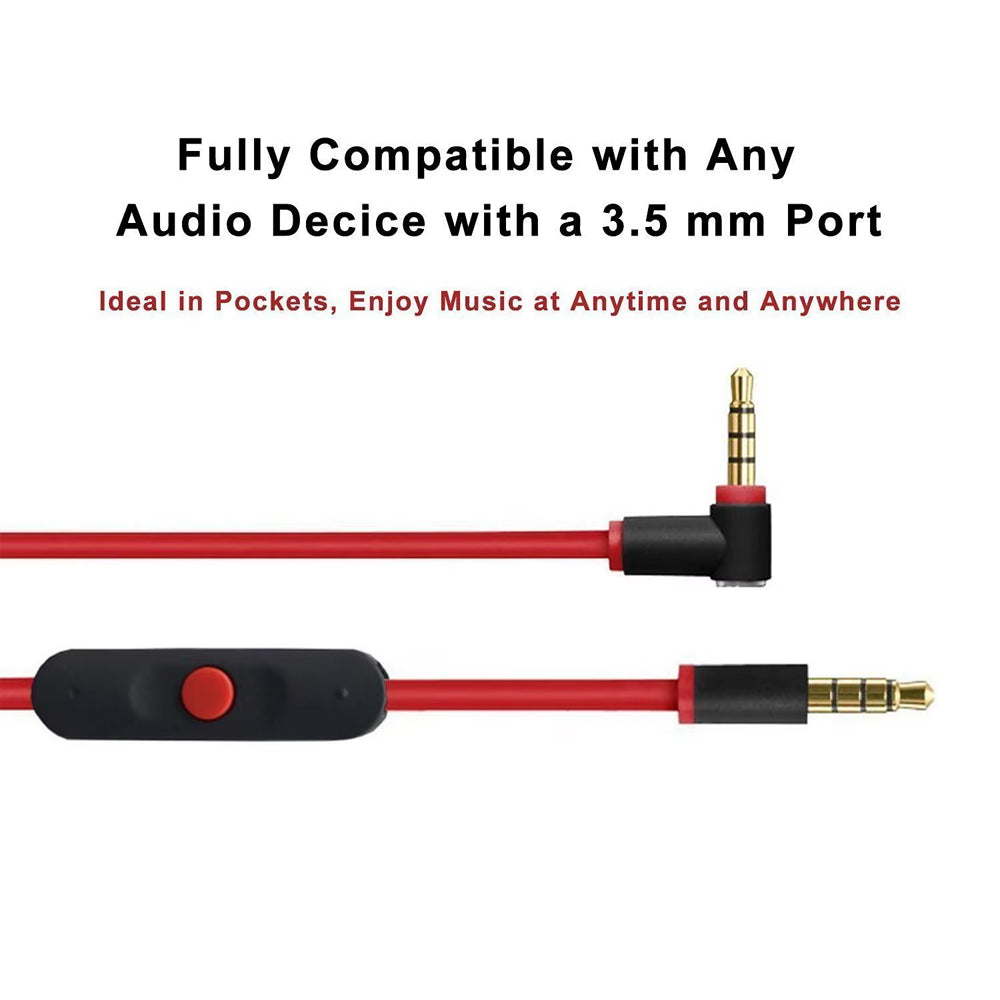 Replacement Cable for Beats Solo 3 (w/ mic + volume)
