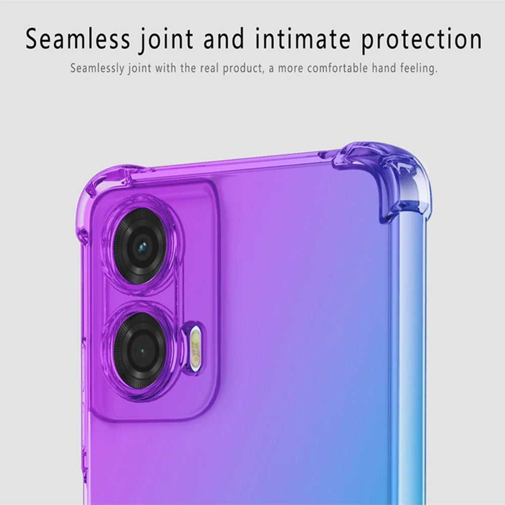 Gradient Gel Case for Motorola Moto G85