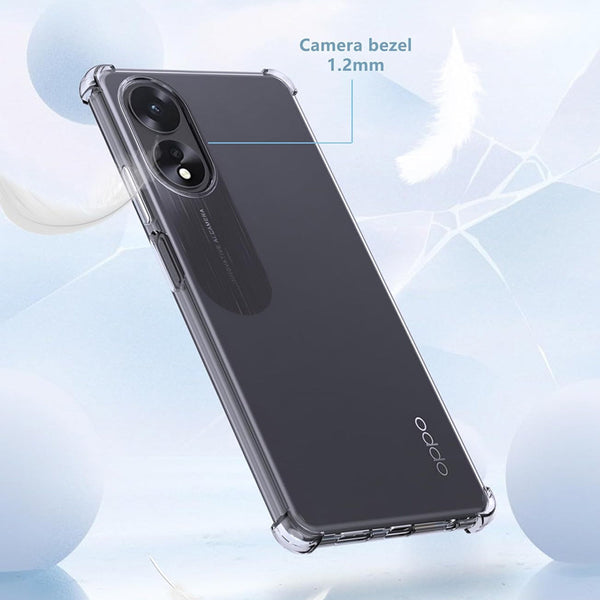 Bumper Hard Clear Case for OPPO A18