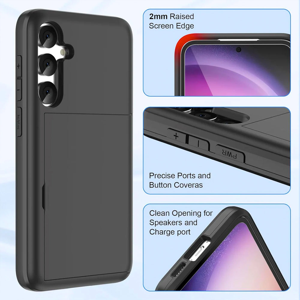 Samsung S23 FE case wallet card cover