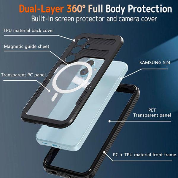 Samsung Galaxy S24 Waterproof Case