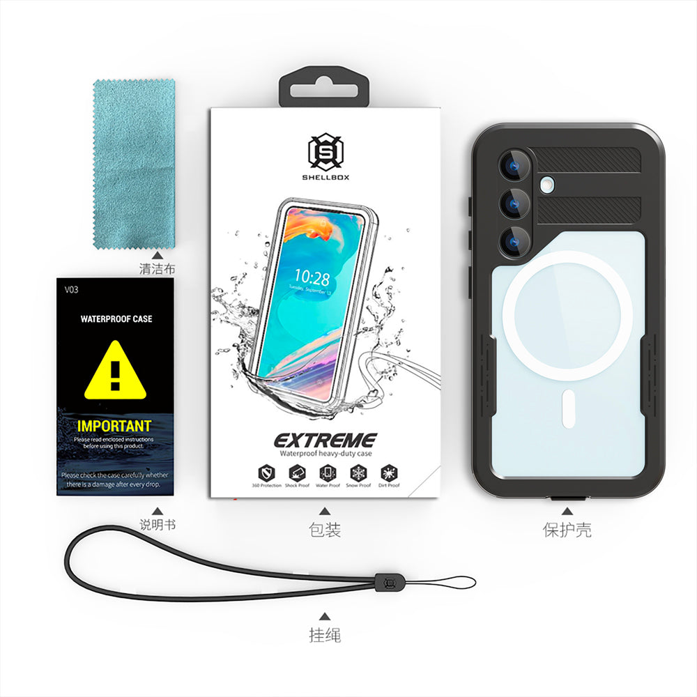 Redpepper Waterproof Magsafe case for Samsung Galaxy S24 Plus