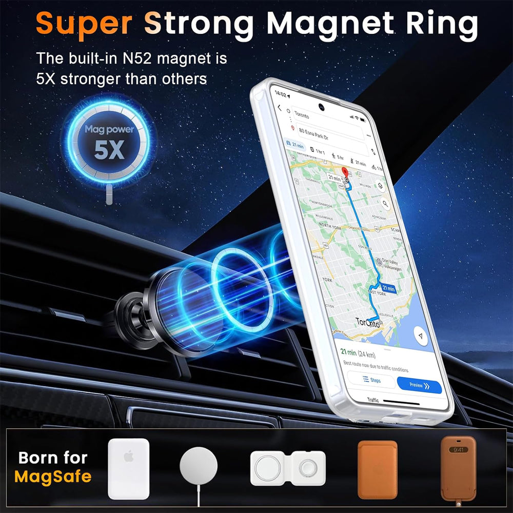 Matte Magsafe Compatible Case for Samsung Galaxy S26 Plus