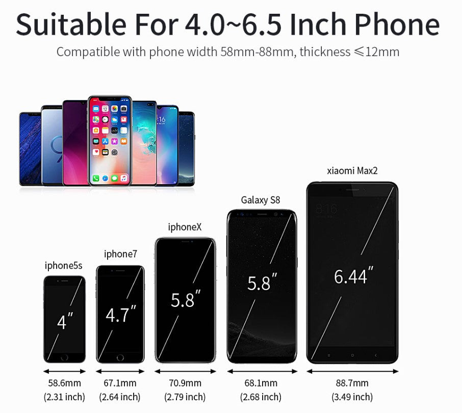 Suction Gravity Car Phone Holder