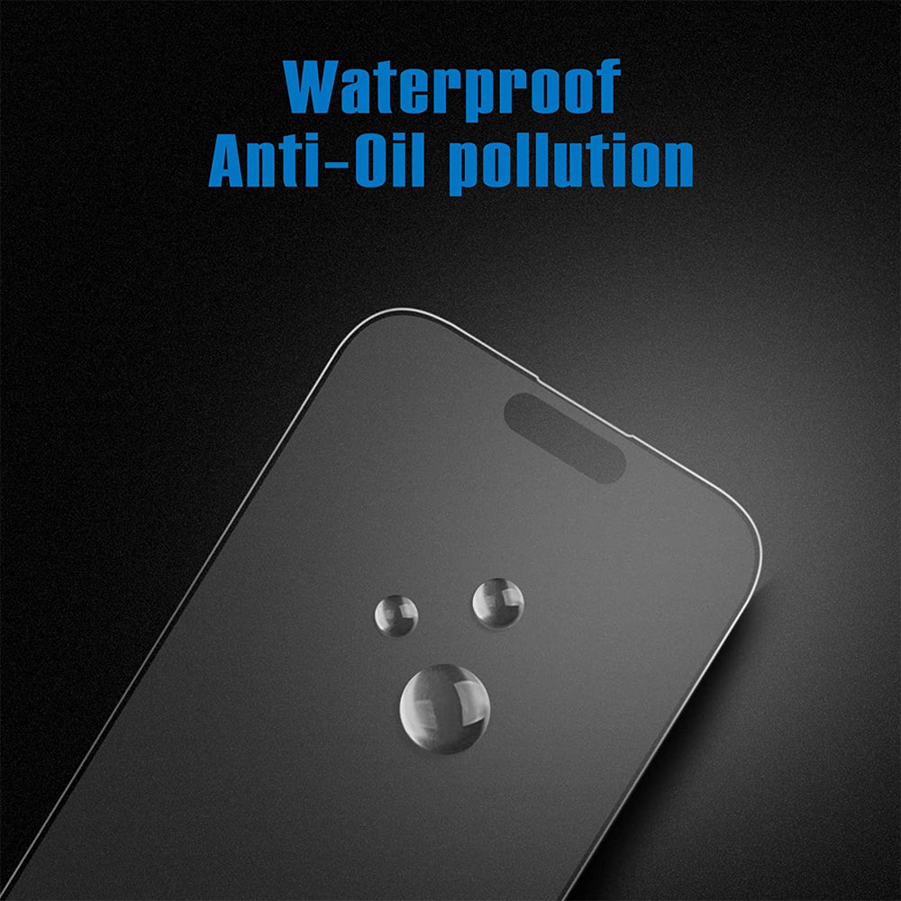 Anti-Glare Matte Glass Screen Protector for iPhone 14 Pro