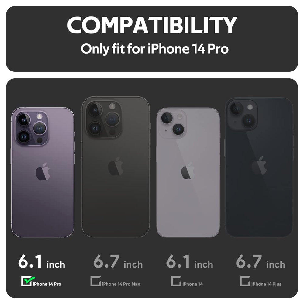 Clear Gel Case for iPhone 14 Pro