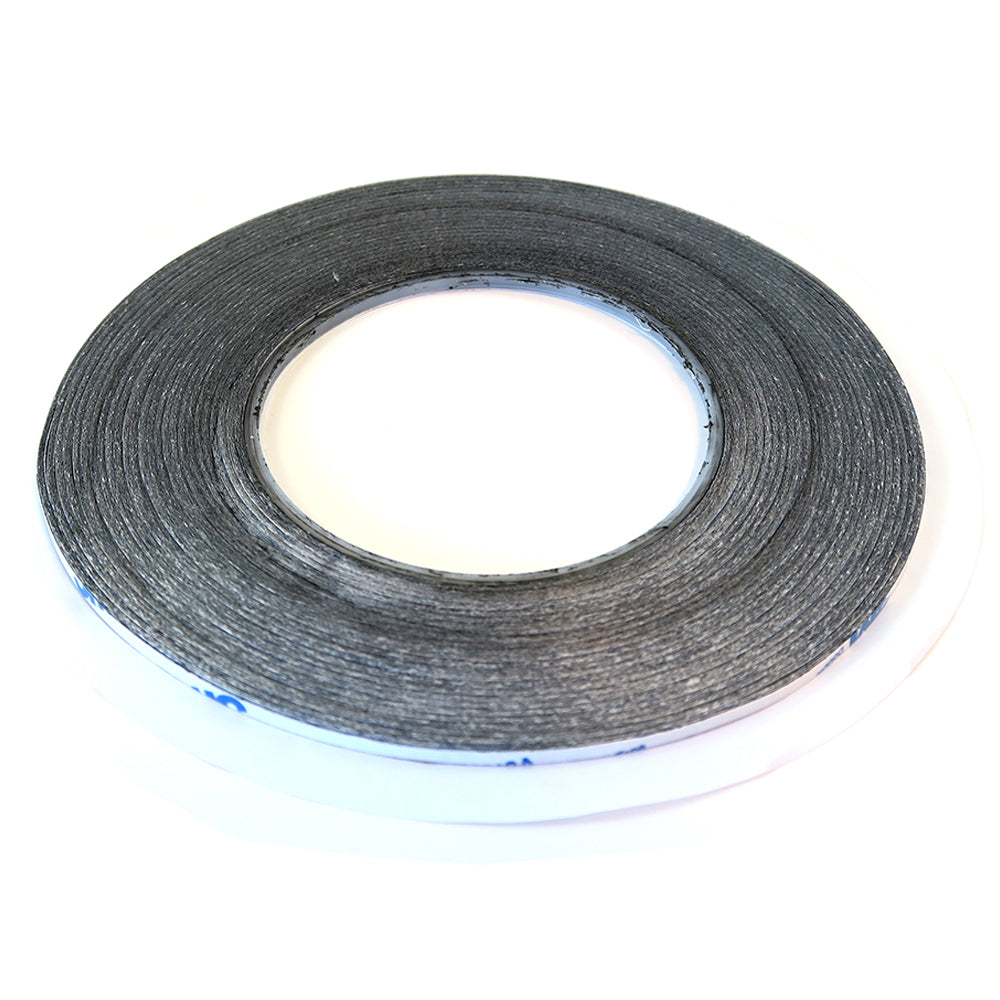 Double Sided Adhesive Tape Roll 50m - 2mm Black