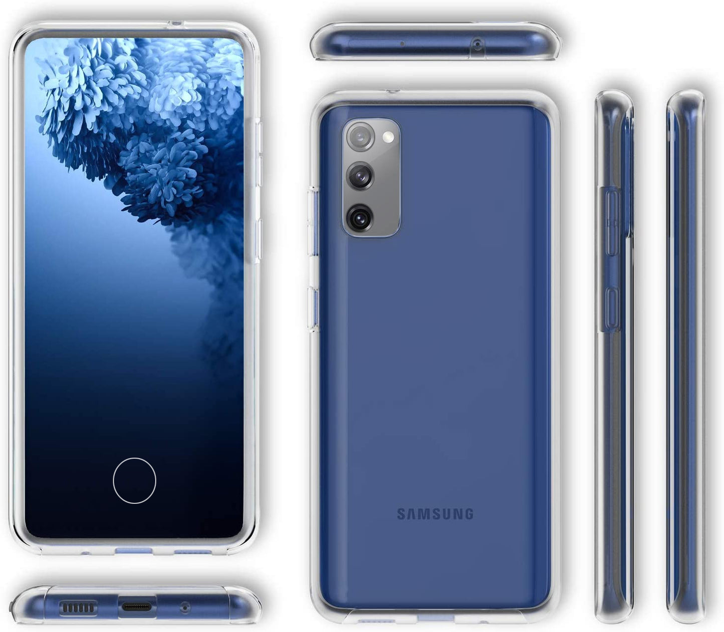 360 Clear Protection case for Samsung Galaxy S20 FE