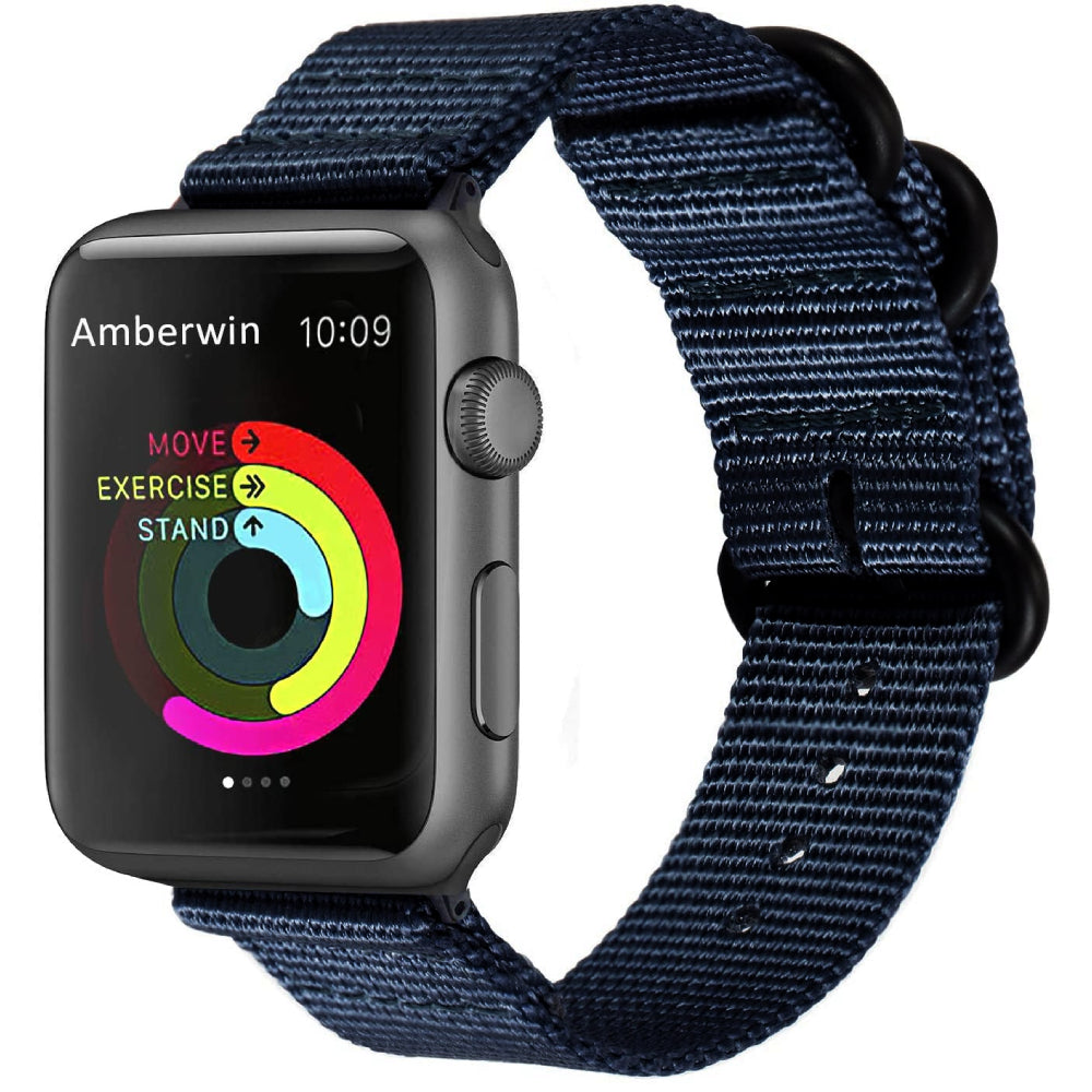 Nylon Buckle Strap for Apple Watch Series 10 Screenhug