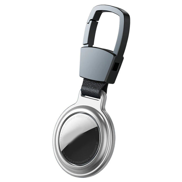 Metal Case for Apple AirTag with Carabiner
