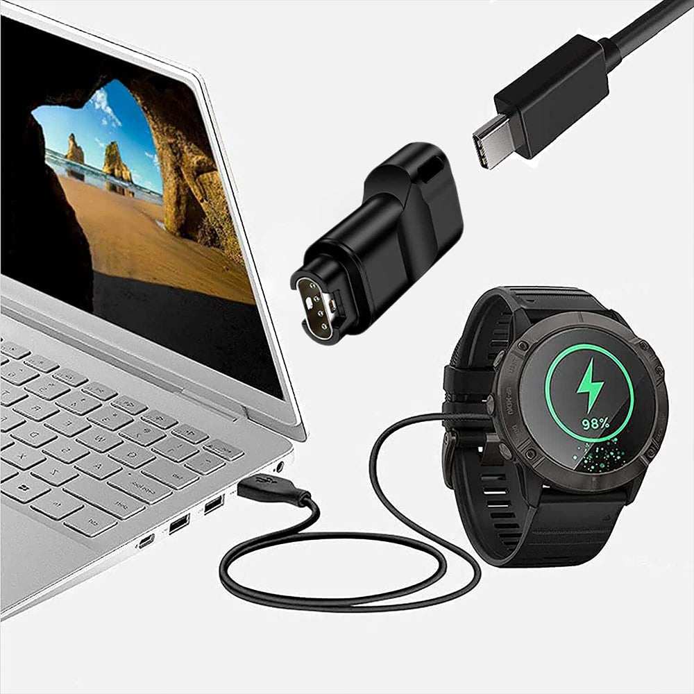 Garmin Watch USB Type-C Charging Adapter