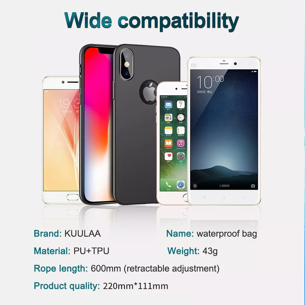 Kuulaa Waterproof Phone Bag