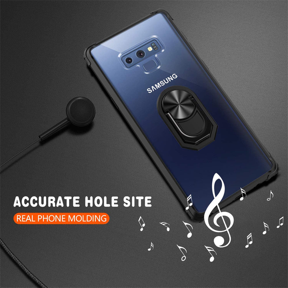 Clear Tough Ring Case for Samsung Galaxy Note 8