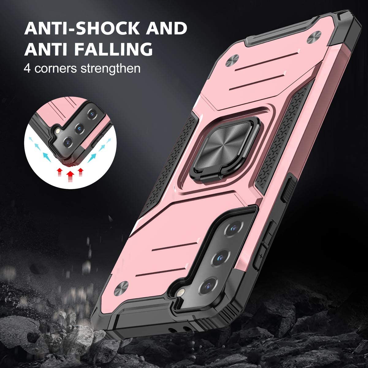 Tough Ring Case for Samsung Galaxy S21 Plus