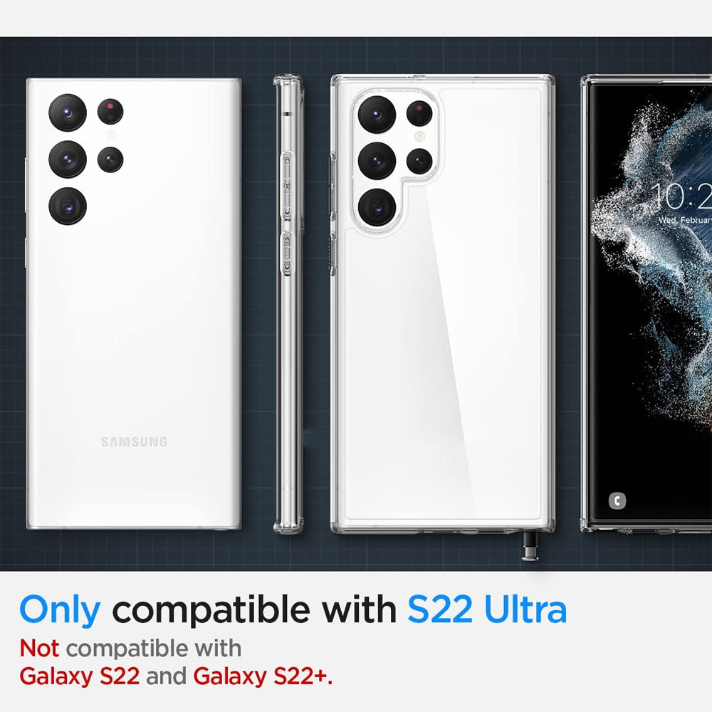 Clear Gel Case for Samsung Galaxy S22 Ultra