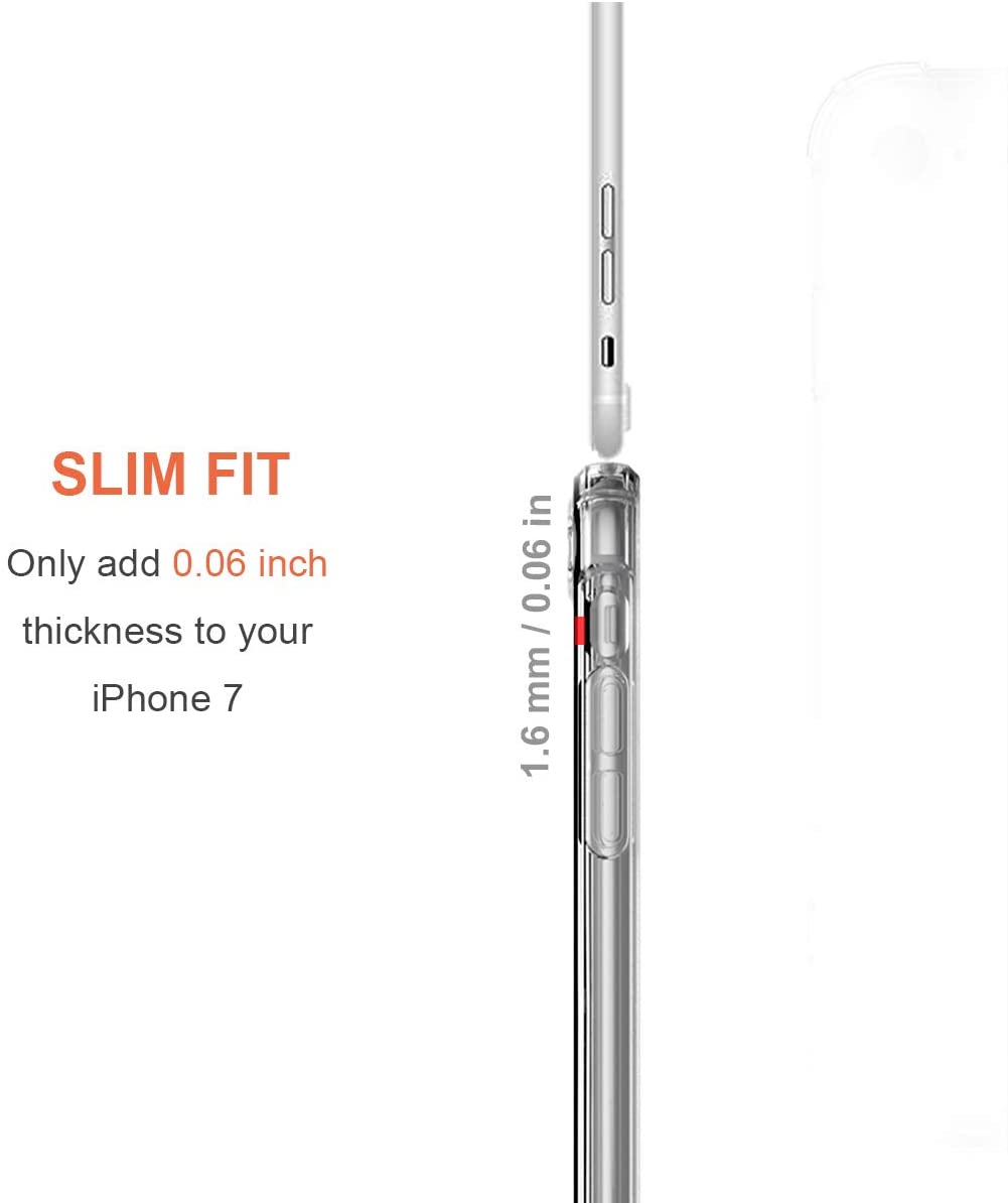 Bumper Gel Case for iPhone 7 / 8 / SE