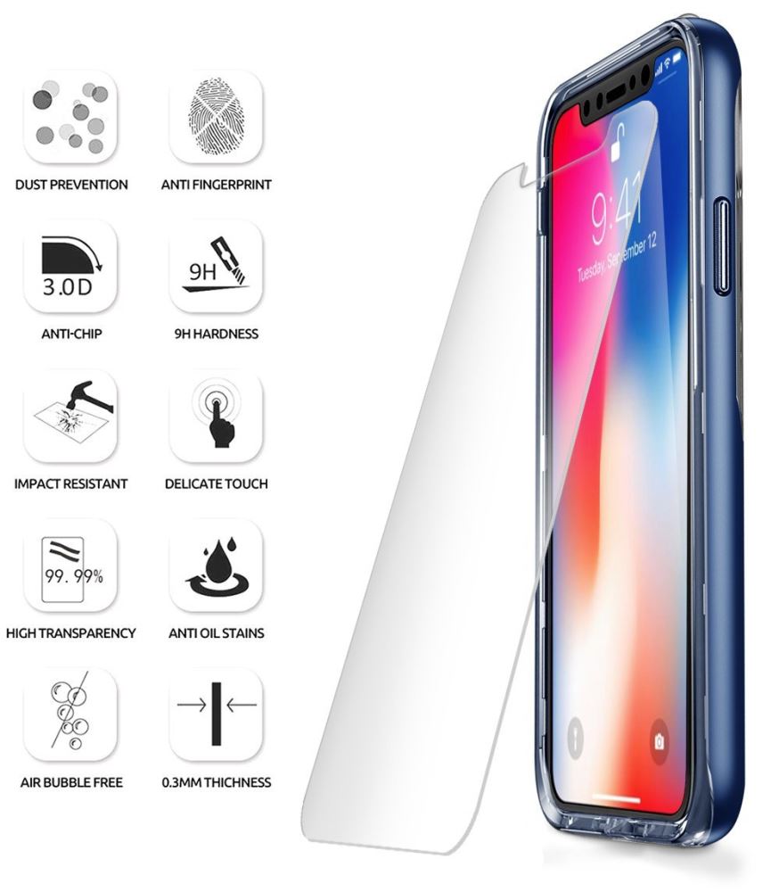 Glass Screen Protector for iPhone XS Max