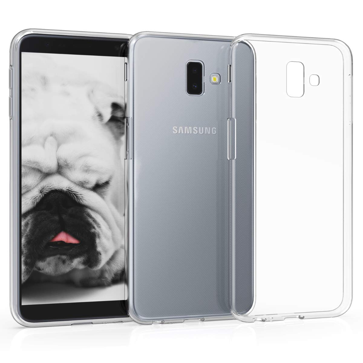 Clear Gel case for Samsung Galaxy J6 Plus
