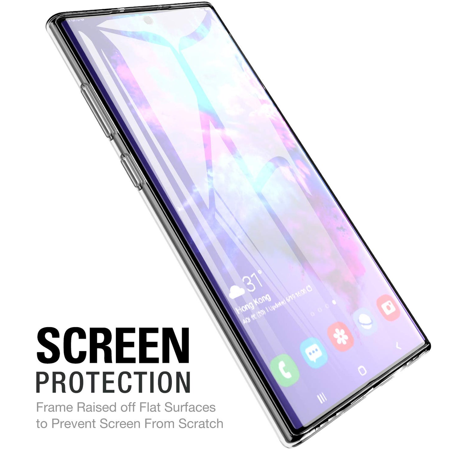 Clear Gel case for Samsung Galaxy Note 10