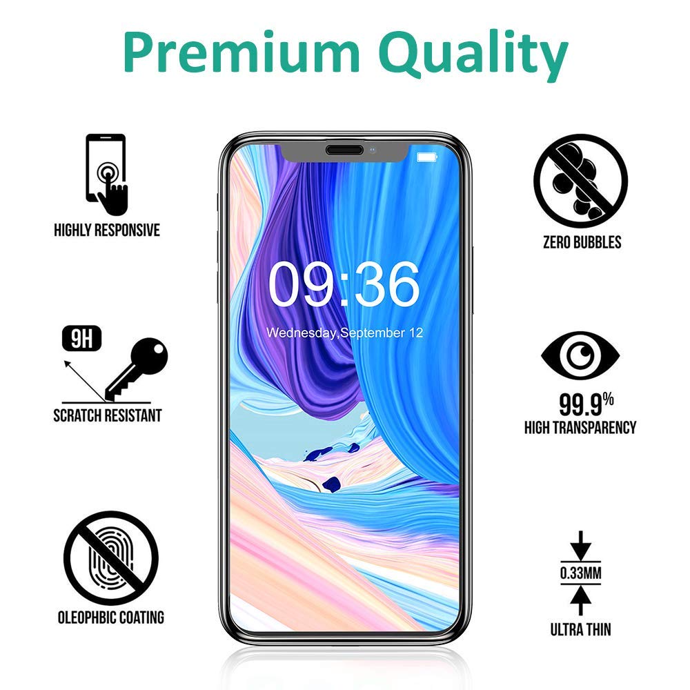 iPhone XS Max Curved Glass Screen Protector