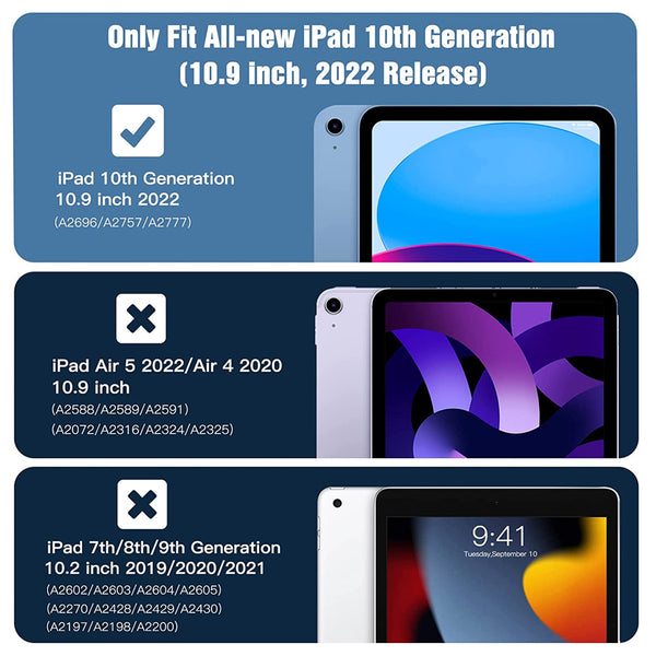 TPU Bumper Case for iPad 10.9" 10th gen 2022