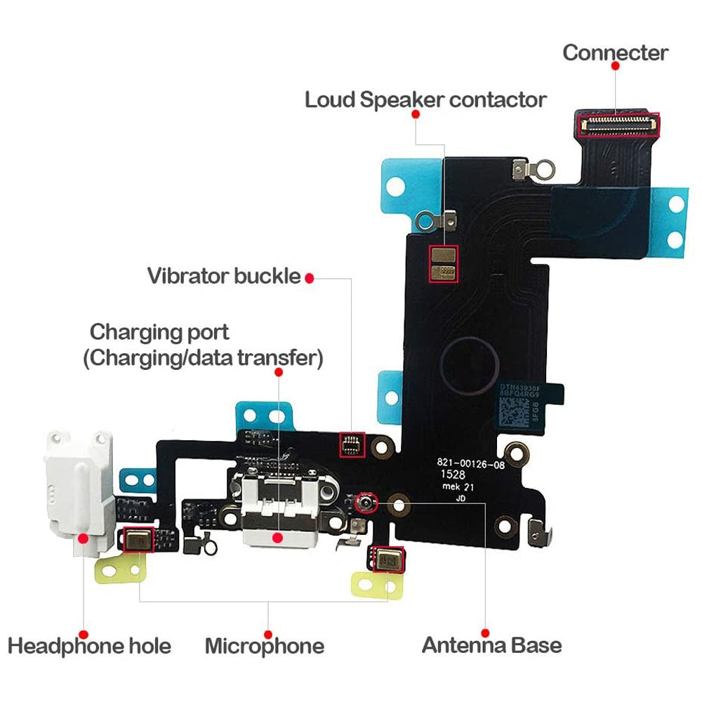 iPhone 6S Plus Charging Port Flex Cable