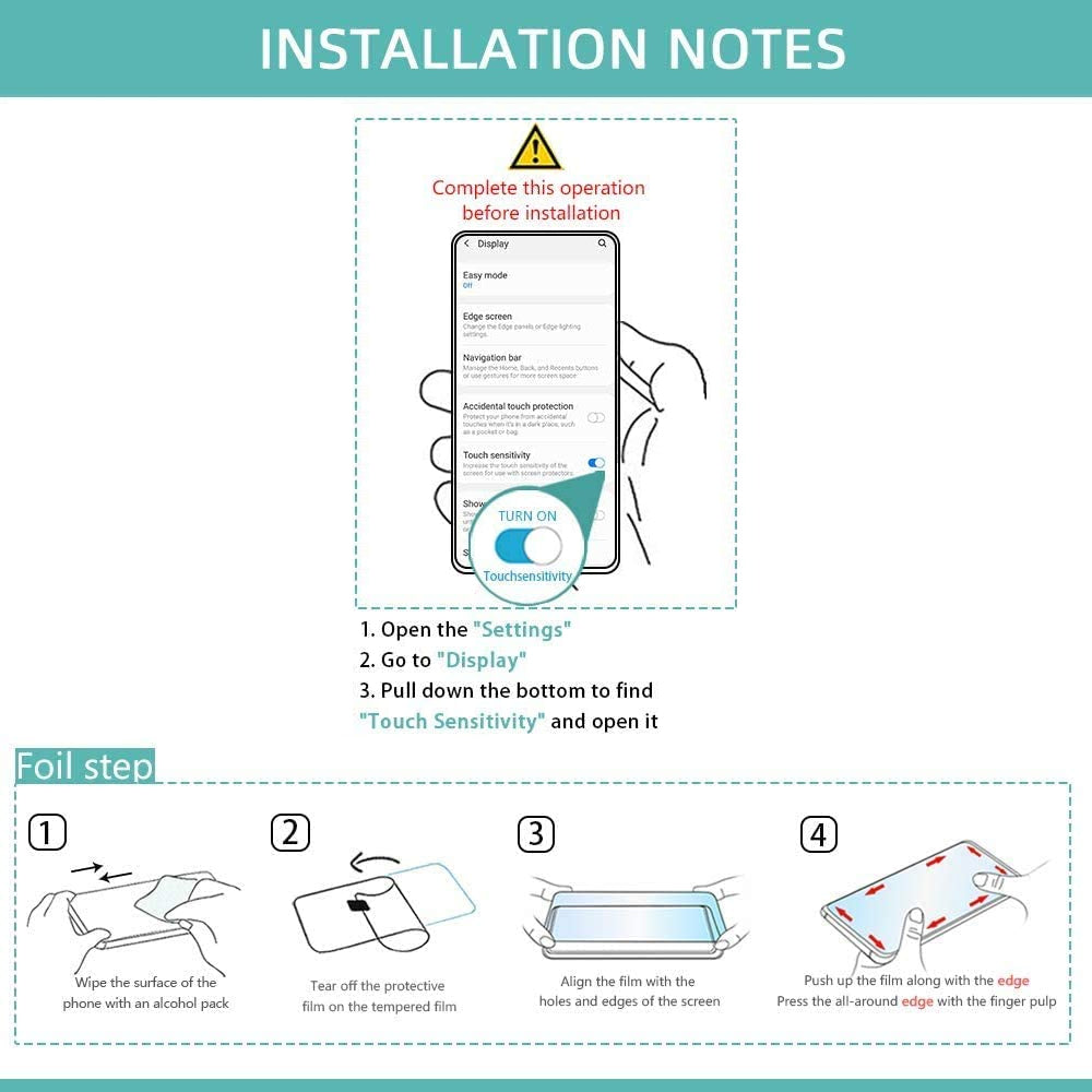 Glass Screen Protector for Samsung Galaxy S21 Plus