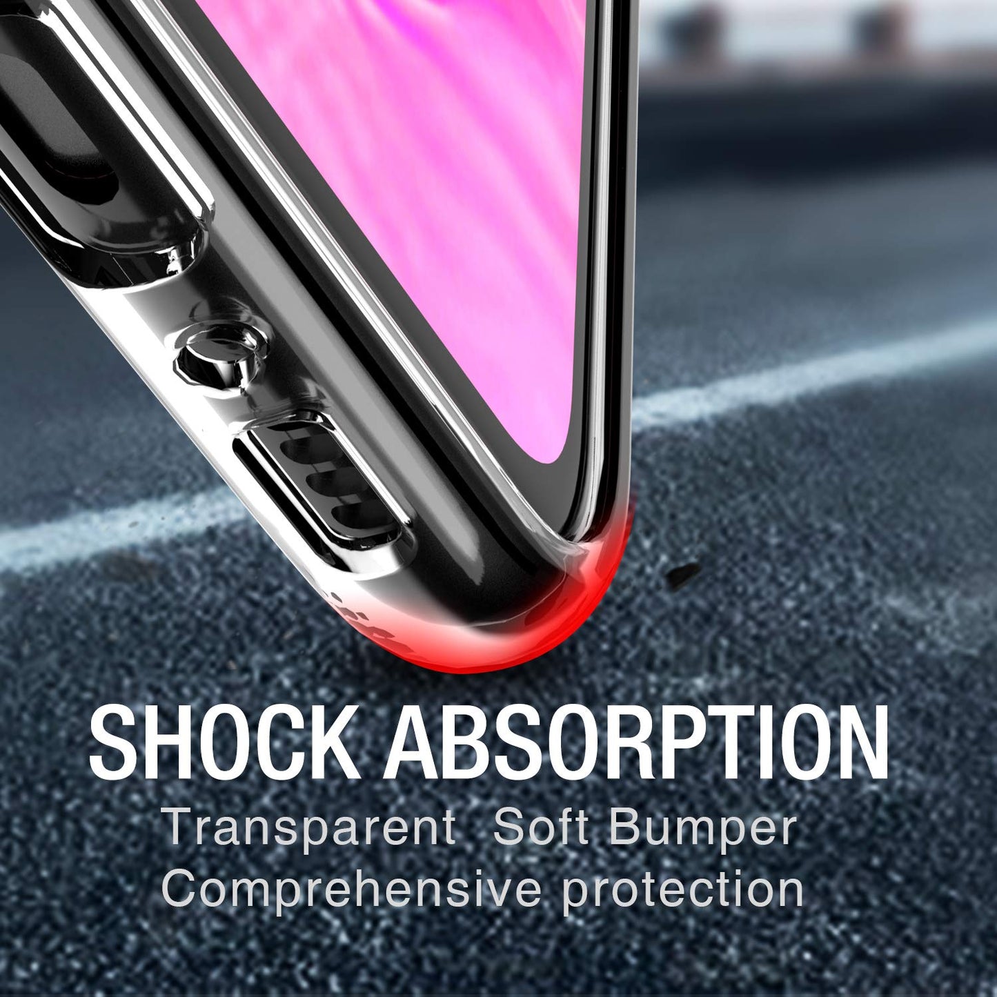 Clear gel case for Samsung Galaxy S10 Plus