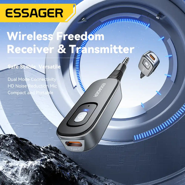 Bluetooth Transmitter / Receiver Audio Adapter - Essager