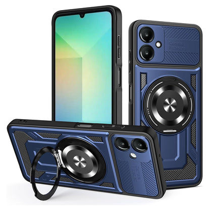 Magsafe Compatible Tough Ring Case for Samsung Galaxy A08