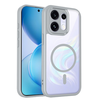 Magsafe Transparent Clear Case for Oppo Reno16 Pro 5G