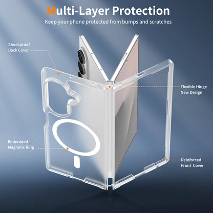 Magsafe Compatible Matte Case for Samsung Galaxy Z Fold 8 Ultra