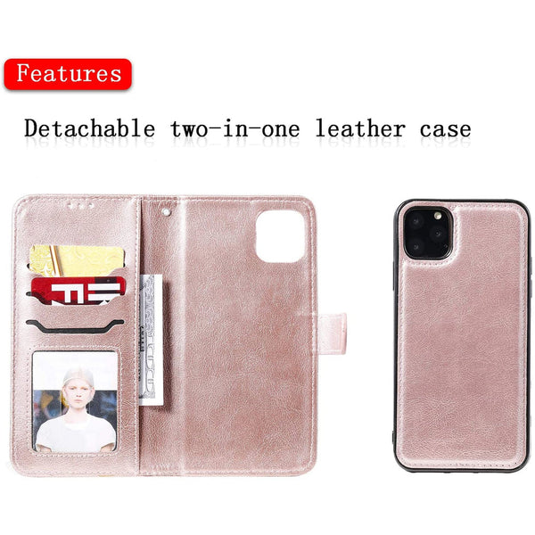 Slim Detachable Wallet case for iPhone 12 / 12 Pro