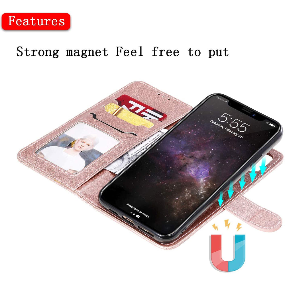 Slim Detachable Wallet case for iPhone 12 / 12 Pro