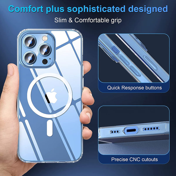 Magsafe Compatible Clear case for iPhone 13 Pro Max